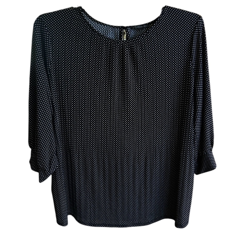 Adrianna Papell Women’s Polkadot Blouse
